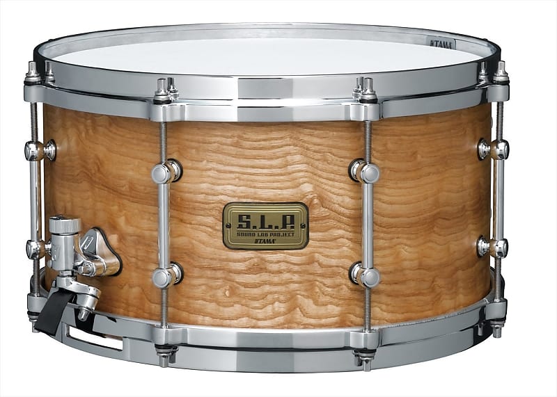 TAMA S.L.P. G-Maple Snare Drum, 7" x 13", Satin Tamo Ash image 1