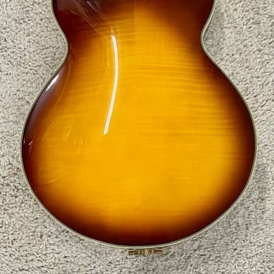 D'Angelico Excel SS Electric Guitar #DAESSITBGTCBE Iced Tea Burst w/Case image 4