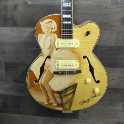 D'Angelico EX-59 2016 Custom Painted Marilyn Monroe "Old New Stock" image 2