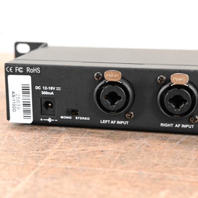 Galaxy Audio AS-1100 Wireless IEM System - 584-607 MHz (NO POWER SUPPLY) CG01DYA image 8