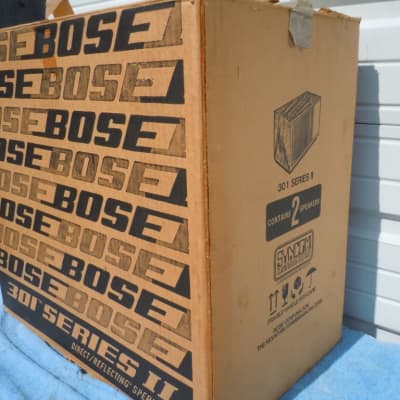 BOSE 301 Series 2 Direct/Reflecting Speakers Original Box Excellent image 18