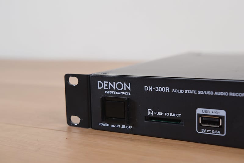 Denon DN-300R Solid-State SD/USB Audio Recorder (church owned) CG00JL4 |  Reverb