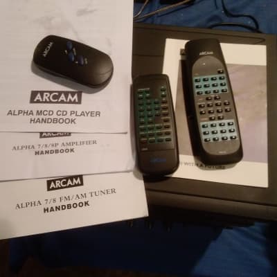Arcam  Alpha 8R Amp, Tuner  and CD 2000s Black image 3