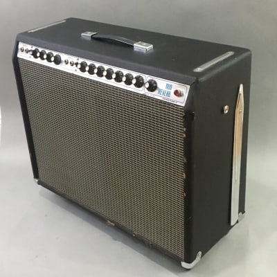 Super Rare Pearl PFT101 “Duo Reverb” 1980 Twin Reverb Clone Black Tolex Natural Relic 100 Watts Solid State MIJ Made in Japan image 17