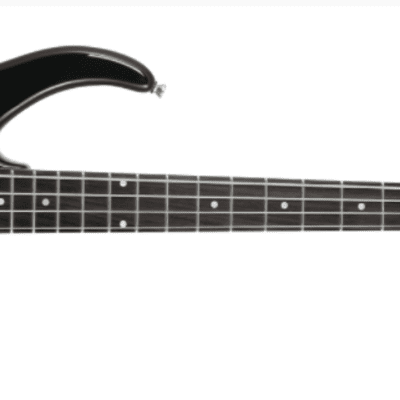 Peavey Milestone 4-String Electric Bass Black image 1
