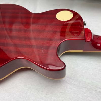Epiphone Les Paul Standard Pro Plus Top Guitar - LH / Left-Handed / Lefty 2015 - Cherry Sunburst image 21