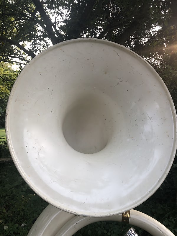King BBb Fiberglass Sousaphone with case and mouthpiece Reverb UK
