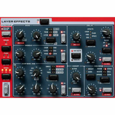 Nord Clavier de scène 73 touches Nord Stage 4 Compact image 8