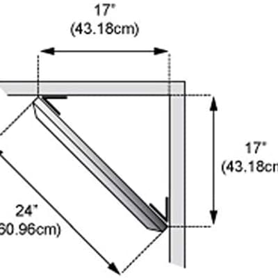 Primacoustic LONDON BASS TRAP Corner Bass Trap Kit White (Paintable Finish) *Crushed/ Torn Outer Box image 2