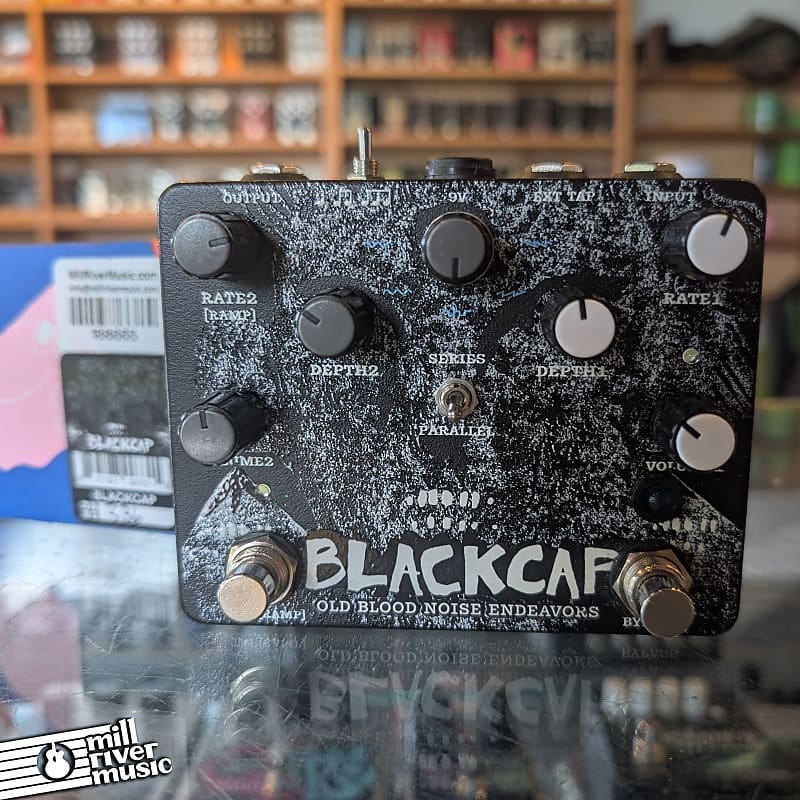 Old Blood Noise Endeavors Blackcap Asynchronous Harmonic Tremolo Pedal - Used, with Box