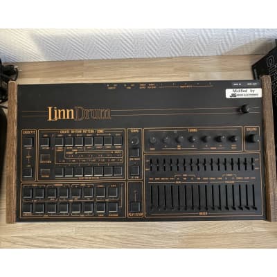 Linn LinnDrum LM2 1980s midi & tuning mod