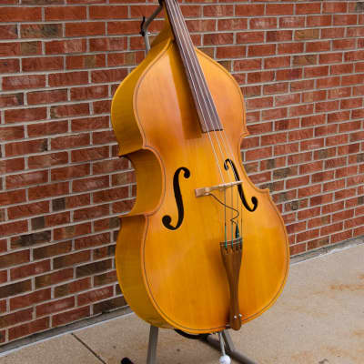 Engelhardt / Kay EM1 3/4 Upright 3/4 Bass w/ Carry Bag image 2