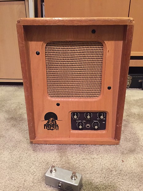 Rock amp Petros solid state reverb/distortion 1978/79 Wood