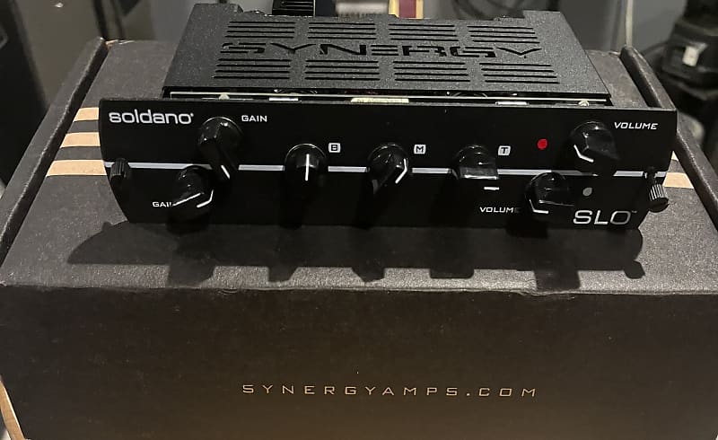 Synergy Soldano SLO Module 2-Channel All-Tube Preamp 2017 - Black image 1