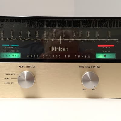 McIntosh MR7084 Slim Line AM/FM Stereo Tuner 1999 | Reverb