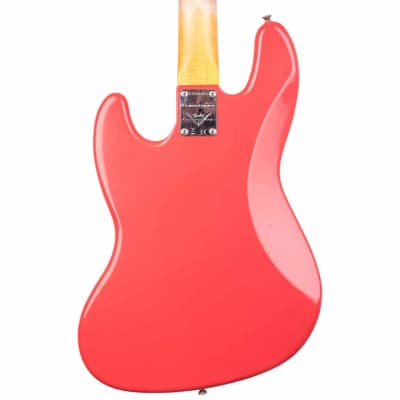 Fender Custom Shop Limited Edition 1964 JAZZ BASS JourneyMan - Aged Fiesta Red - 9.0 pounds - CZ570461 image 8