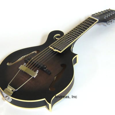 F-Style 12-String Mando-Guitar w/ Hardshell Case image 1