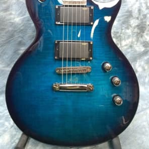 数々の賞を受賞 ESP LTD EC-330FM Electric Guitar, 6 String Right-Handed Aqua ギター