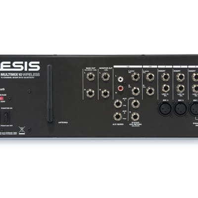 Alesis MultiMix 10 Wireless 10-Channel Rackmount Mixer with Bluetooth (Refurbished with warranty!)