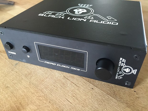 Black Lion Audio Micro Clock MKIII Wordclock Generator and Distributor image 1