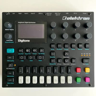 Elektron Digitone 8-Voice Digital Synthesizer - Black