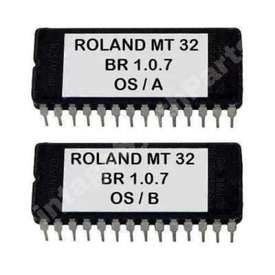 Roland MT-32 Version "blue ridge" enchanced 1.0.7 firmware O.S update EPROM MT32