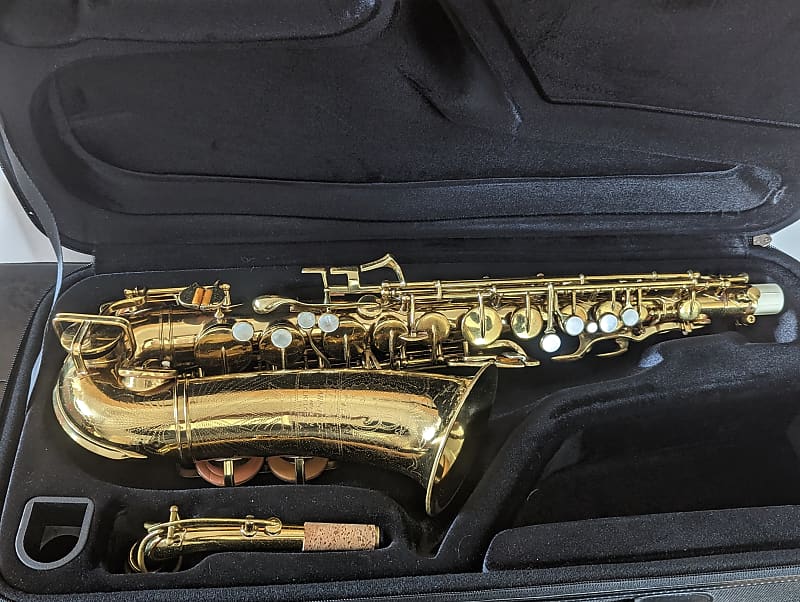 Buescher Big B Aristocrat Alto 1942 - Gold - Freshly | Reverb