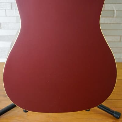 Fender California Series Malibu Player - Burgundy Satin image 8