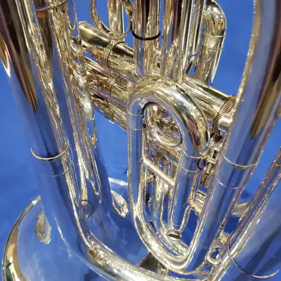 Kanstul Model 190 G Baritone Bugle - Silver Plated | Reverb
