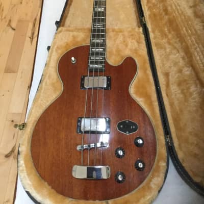 Hagstrom Swede Patch 2000 Bass Late 70s Mahogany image 13