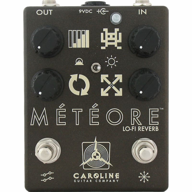 Caroline Guitar Company Meteore Lo-Fi Reverb 2010s Black image 1