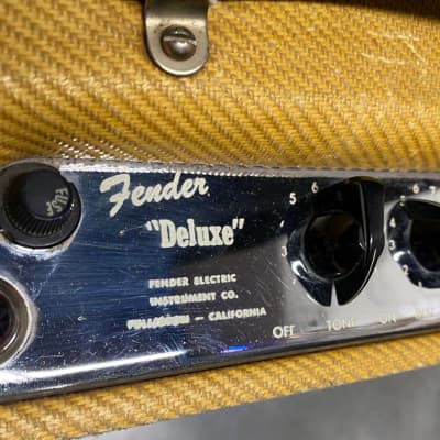 1950 Fender  Deluxe - 5A3 Circuit image 11