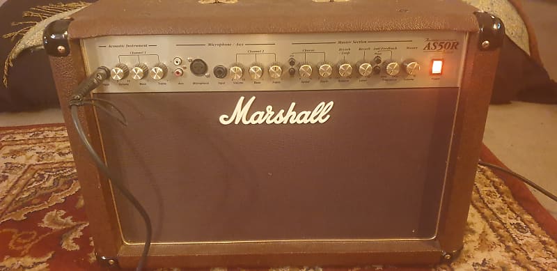 Marshall AS50R 2-Channel 50-Watt 2x8" Guitar Combo/PA image 1