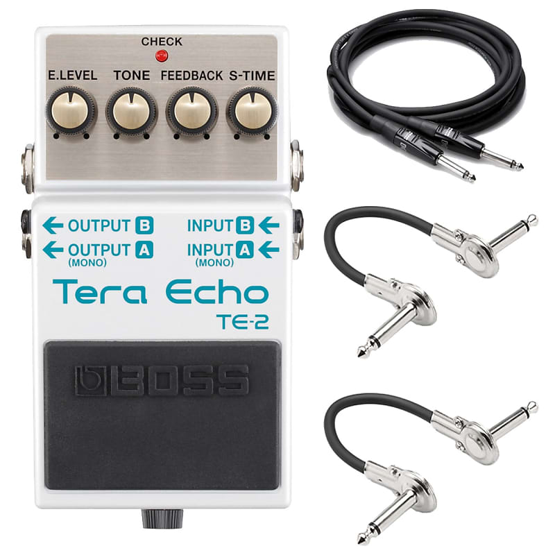 New Boss TE-2 Tera Echo Reverb Guitar Effects Pedal