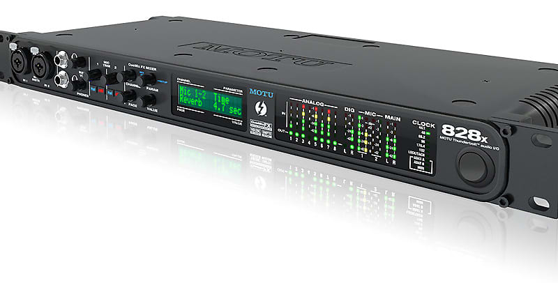 MOTU 828x Thunderbolt Audio Interface + Digital Performer DP9 Crossgrade  Combo | Reverb