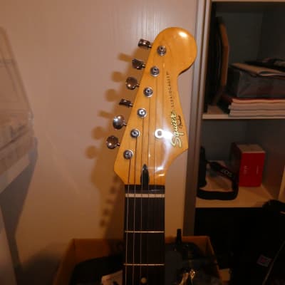 Squier Vintage Modified Surf Stratocaster 2012 - 2018 - Candy Apple Red image 6