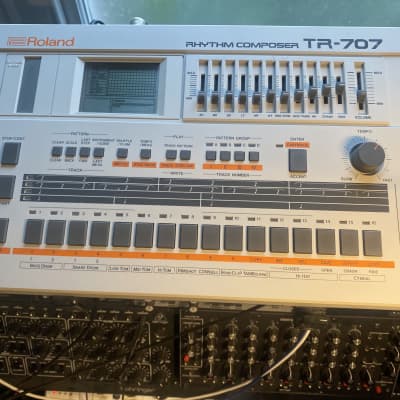 Roland TR-707 Rhythm Composer HKA mod by Sound Gas_TR-707, TR-727, TR-909, TR-808, Oberheim DMX, Linn Drum, LM-1