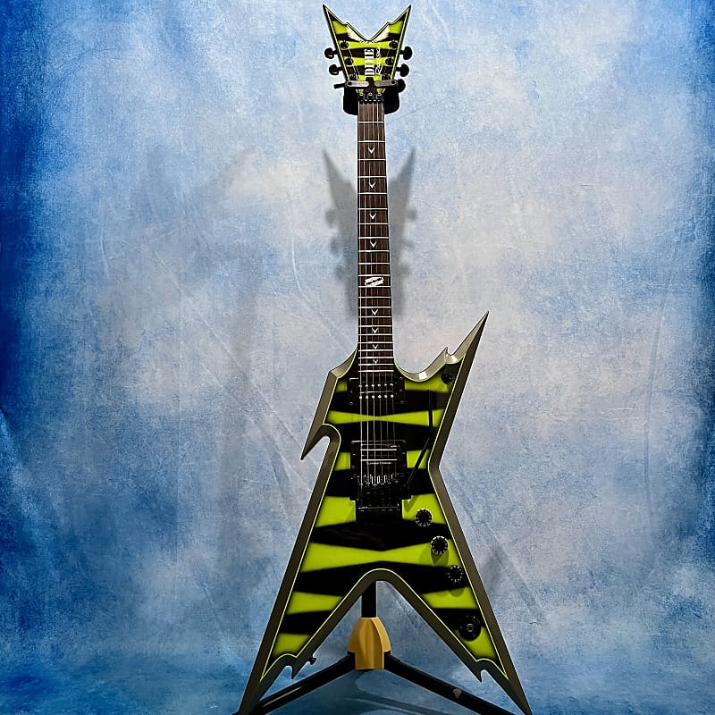 2006 Dean Razorback Dimebag DB Slime Bumblebee | Reverb