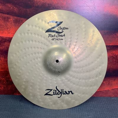 Zildjian Z Custom Medium Crash 18 inch SMALL CRACK | Reverb