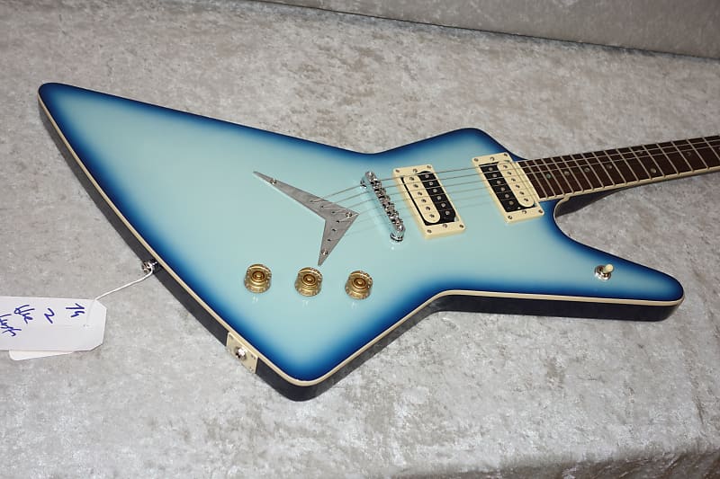2018 Dean Z 79 electric guitar in blue burst finish | Reverb
