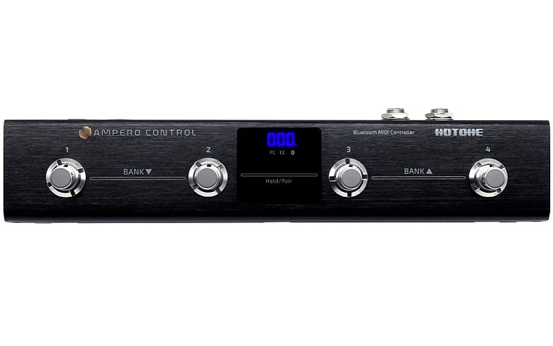 Hotone EC-4 Ampero Control Bluetooth/MIDI Guitar Pedal 4 switch