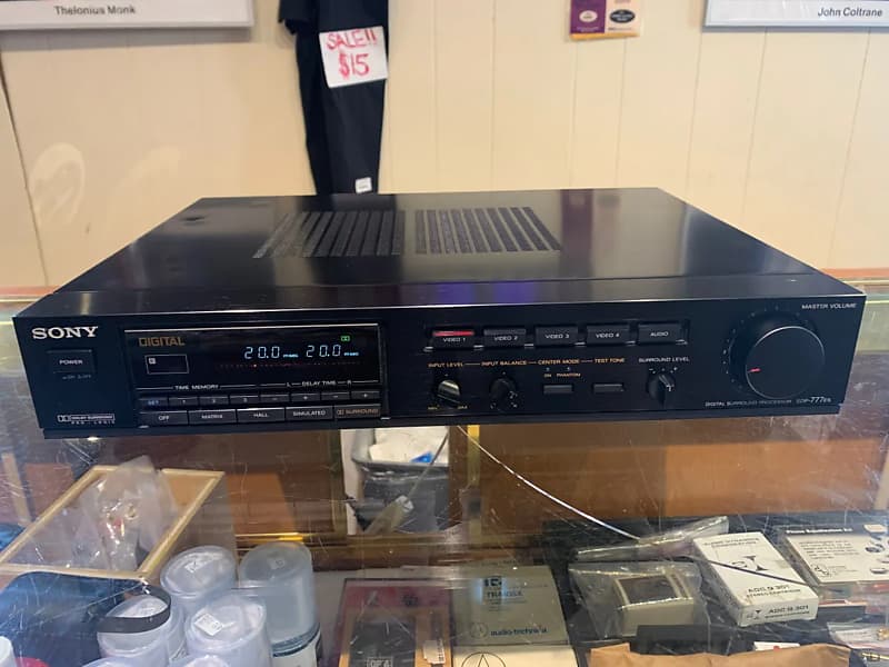 Sony SDP-777es Digital Surround Processor | Reverb