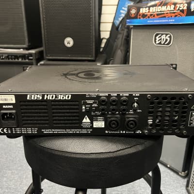 EBS HD360 30th Anniversary Edition Solid State Bass Amplifier Head - Black. Excellent condition! image 5