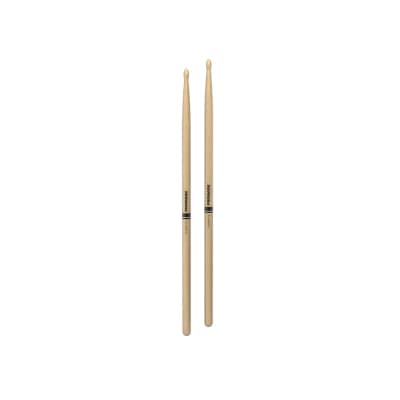 Pro-Mark TX7AW Hickory 7A Wood Tip Drum Sticks (Pair) image 4