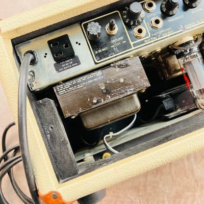Mesa Boogie Mark III Simul-Class Guitar Amplifier Head Blue Stripe 1989 - Cream & Flame Maple image 11