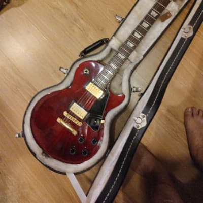 Gibson Les Paul Studio Plus 2001 - Trans red for sale