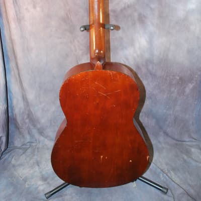 1969 Yamaha C50 Made in Japan Classical Guitar Pro SEtup and Soft Shell Case image 9