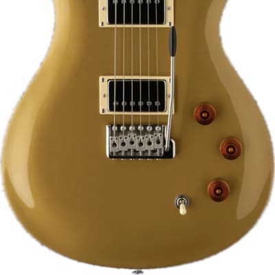 PRS SE DGT David Grissom Trem Electric Guitar, Gold Top w/ Gig Bag image 2