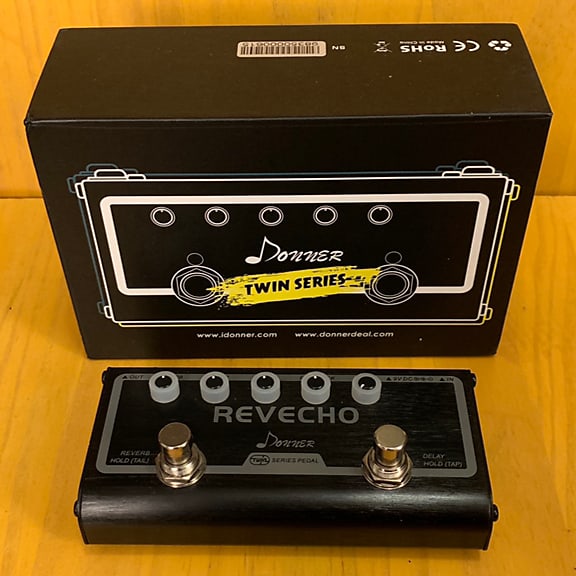 Donner Revecho Reverb & Echo Pedal with Original Box Reverb