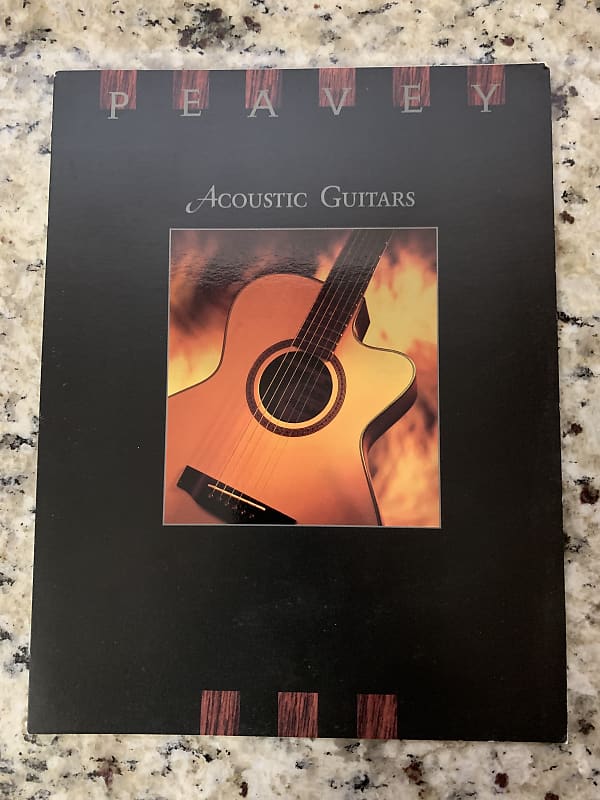 Peavey Acoustic Catalog 1994 CC37 CJ3312 Reverb